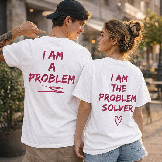 "I AM A PROBLEM" ТЕНИСКА